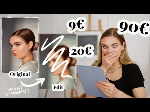 Fremde Designer bearbeiten mein Bild - für 9€, 20€ & 90€ // I'mJette