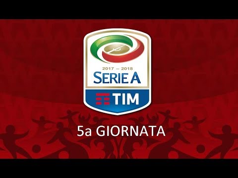 TUTTI I GOL PIU' BELLI DELLA 5 GIORNATA - SERIE A 2017/2018