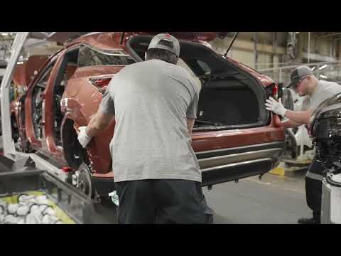 Building the 2023 Lexus RX in Cambridge, Ontario