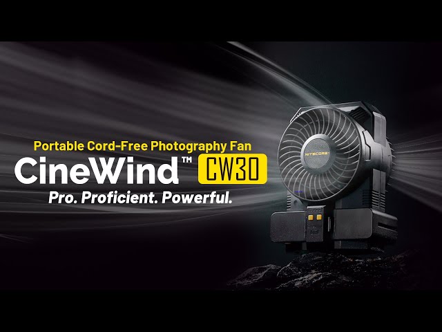 Vidéo NITECORE CINEWIND CW30