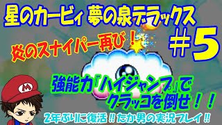 #5 【実況プレイ】星のカービィ夢の泉デラックスを全力で楽しむ！！