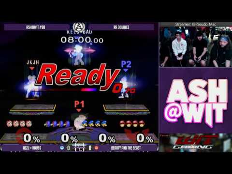 Azzu + Knubs vs Beauty and the Beast - ASH@WIT #98 Melee Doubles