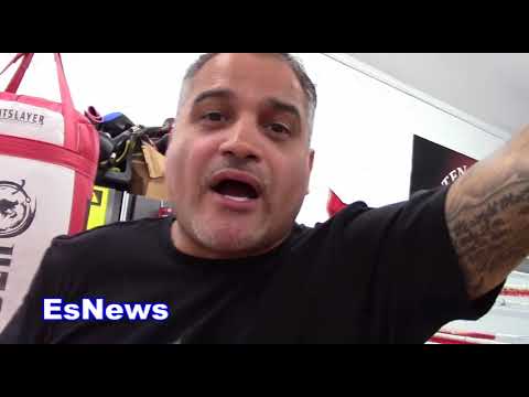 Slava Shabranskyy Landing Monster Shots On Heavy Bag EsNews Boxing