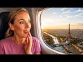 Landing In Paris View From The Plane Window ️