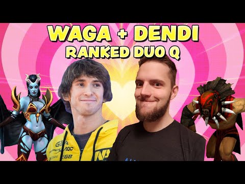 DUO Q RANKED WITH DENDI!!! - BLOODSEEKER CARRY