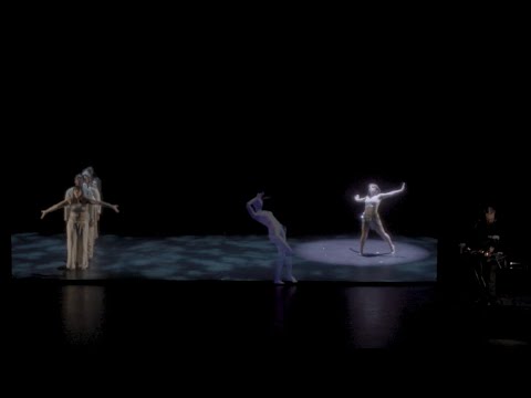 LuminAI--the world's first collaborative improvised dance performance between humans and AI.
