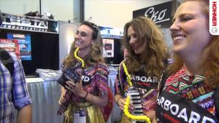 Kim Manning from Parliament-Funkadelic Plays The New HOHNER AirBoard at NAMM 2014