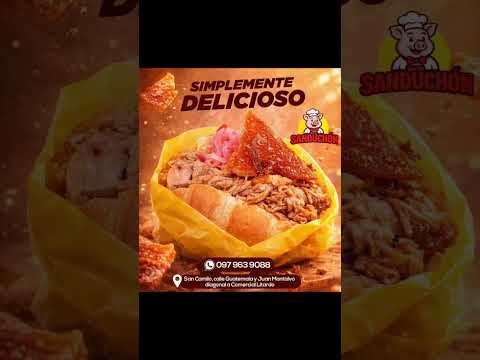 Sánduches de chancho. #Mrsanduchón #SanCamilo #Quevedo #losrios #sanduches #sanduchedechancho