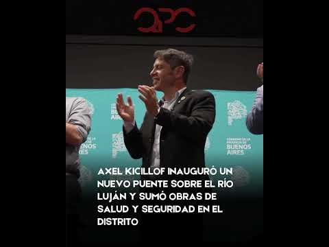 Axel Kicillof entregó vehículos y firmó convenios para reforzar servicios en General Las Heras