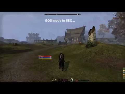 ESO GOD mode / cheat | Elder Scrolls Online - YouTube