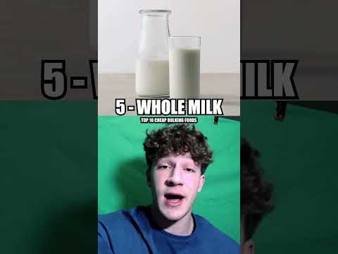 TOP 10 BULKING FOODS! #bulking #diet #zyzz #abworkout #richpiana #bodybuilding #legworkout #gym #fit