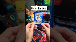 So here's the deal... #pokemon #pokemonchannel #pokemoncards #viral #tcg #shorts #trending #fyp