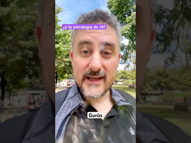 Los Gurús de IA te enseñan las herramientas. ¡Pero lo importante es la Estrategia de negocio!