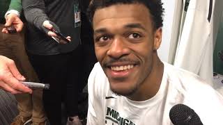 Xavier Tillman on Michigan State’s Final Four loss to Texas Tech
