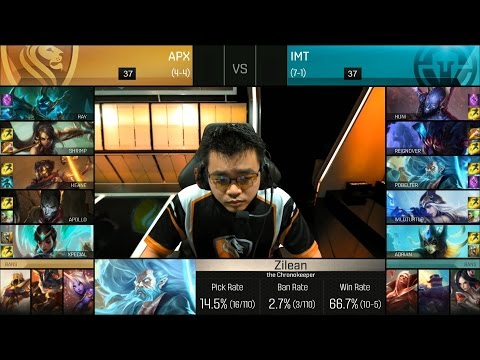 IMT vs APX Game 2 Highlights - IMMORTALS vs APEX NA LCS Week 5 Summer 2016
