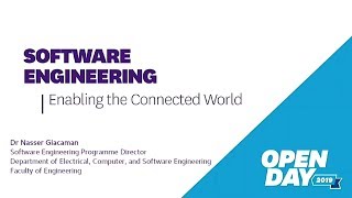 Open Day 2019: Software Engineering