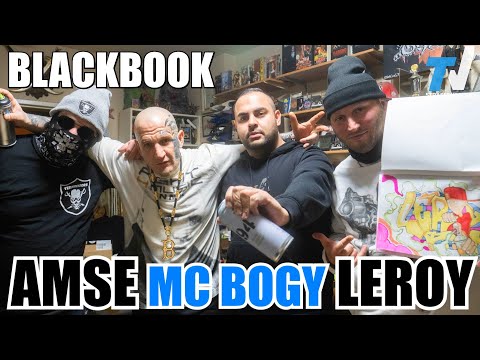 BLACKBOOK #2 | GRAFFITI | LEROY | AMSE | MC Bogy | TV Strassensound