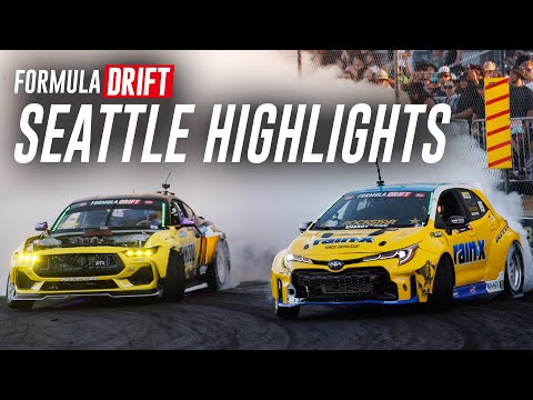 フォーミュラ・ドリフト 2023シアトル（ワシントン）日曜日ハイライト動画