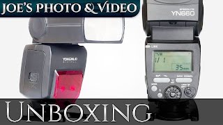 Yongnuo YN660 Speedlite Unboxing & YN560 IV Quick Comparison
