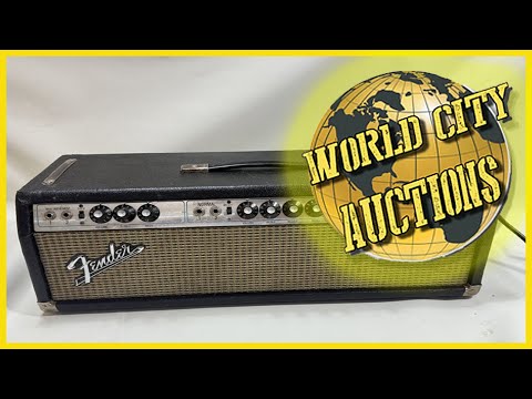 Fender Bassman 100 2-Channel 100-Watt Guitar Amp Head 1972 - 1976 - Silverface image 26