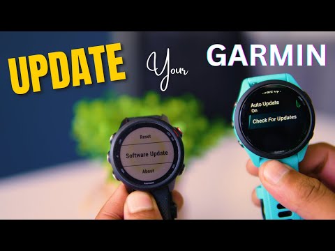 How To Update Software On ANY Garmin Watch?