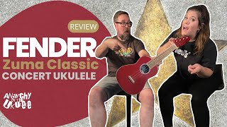 Video thumbnail for Fender Zuma Concert Ukulele Review by Anarchy In The Ukulele