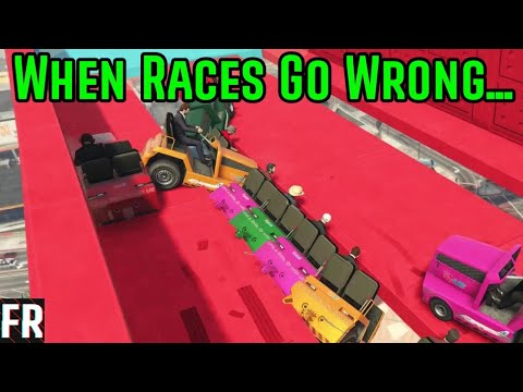 When Racing Goes Wrong... - Gta 5 Racing