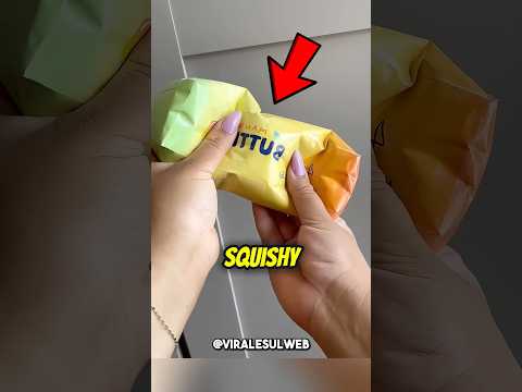 Come creare BUTTER SQUISHY a CASA😲🧈 #shorts