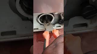 One of the causes of washing machine water leakages #viral #repair #filter