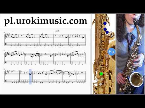 Jak Grać Na Saksofonie (Tenorowy) The Pink Panther - Theme Song Tabulatura Lekcje Część 2 um-i463