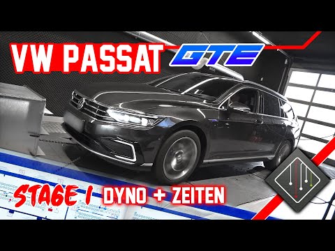VW Passat GTE Variant 1.4 TSI Plug-in Hybrid Stage 1 | Chiptuning - Dyno - Zeiten | mcchip-dkr