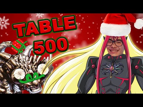 TABLE 500 CHRISTMAS SPECIAL! FTKs, NUMERONIA & GAGE WINNING?!