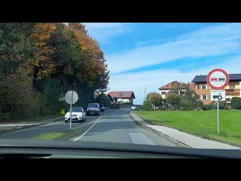 Ursprung, Autofahrt, Flachgau, Land Salzburg, Austria 