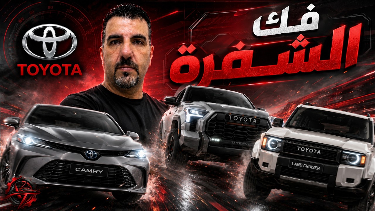 مستحيل انت تعرف تويوتا و فئاتها || فك الشفرة