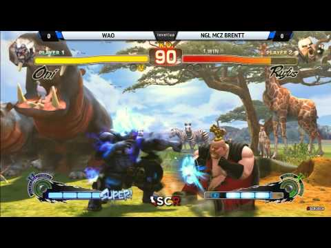 SSF4AE2012 WAO VS NGL MCZ BRENTT - SCR2014 Day 2 HD