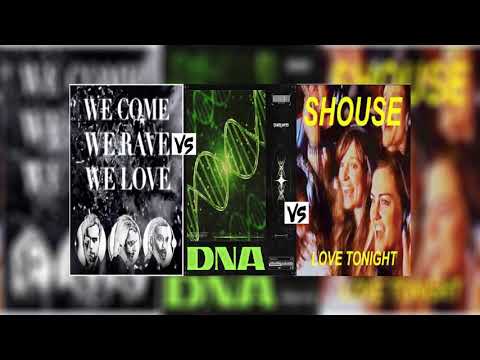 Swedish House Mafia/C. James/Shouse - We Come, We Rave, We Love/ DNA/Love Tonight (Matthews Mashup)