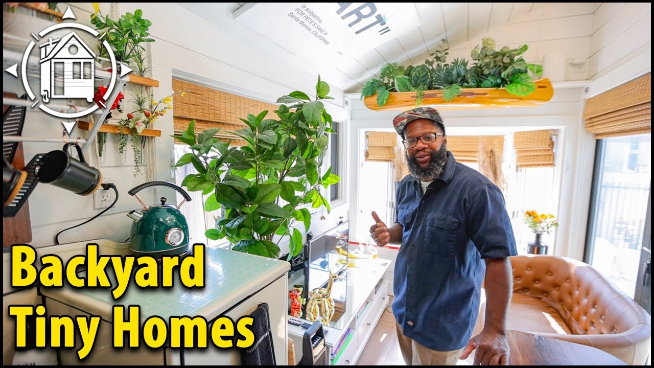 SMART! He converted his backyard into a hotel (makes $6k/mo)