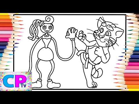 Mommy Long Legs Stops Talking Tom Coloring Pages/Elektronomia - Nostalgia [NomiaTunes Release]