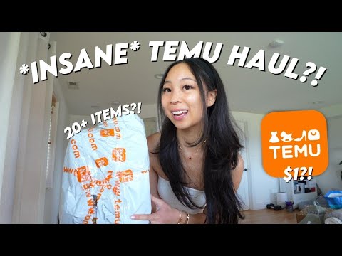*INSANE* TEMU HAUL EVER?! ✧ | Honest Unboxing Review (20+ ITEMS)