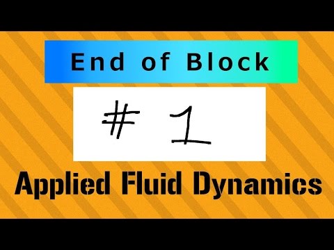 Overview of Incompressible Flow Applied Fluid Dynamics Course