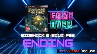 Bioshock 2 (2010) Sony Playstation 3 PS3 both cinematic endings [Retro Gaming]