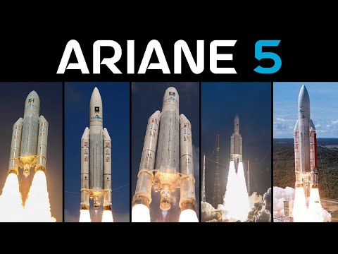 Rocket Launch Compilation - Ariane 5 (2014 - 2017)