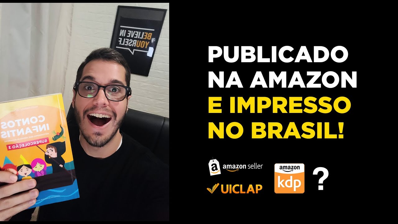 Como publicar um livro na Amazon IMPRESSO NO BRASIL? (Todas formas possíveis na Amazon)