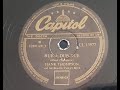 Hank Thompson 'Rub-A-Dub-Dub' 1953 78 rpm