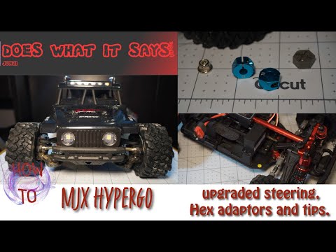 MJX HYPERGO Steering links... Servo... wheels falling off...All sorted! 14209, 14301/302/303.
