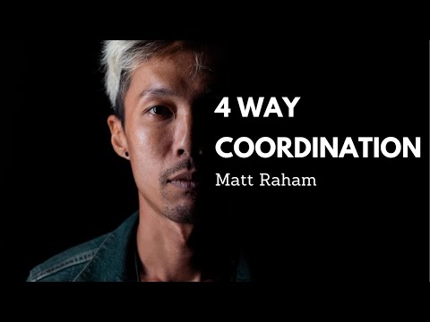 4 Way Coordination Drum lesson Matt Raham