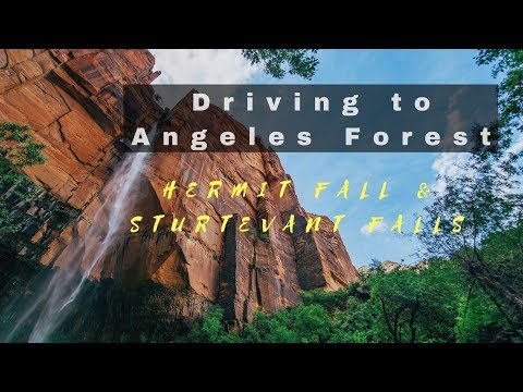 Hermit Falls | Sturtevant Falls Drive | Los Angeles Hiking | Day Trip | Angeles National Forest