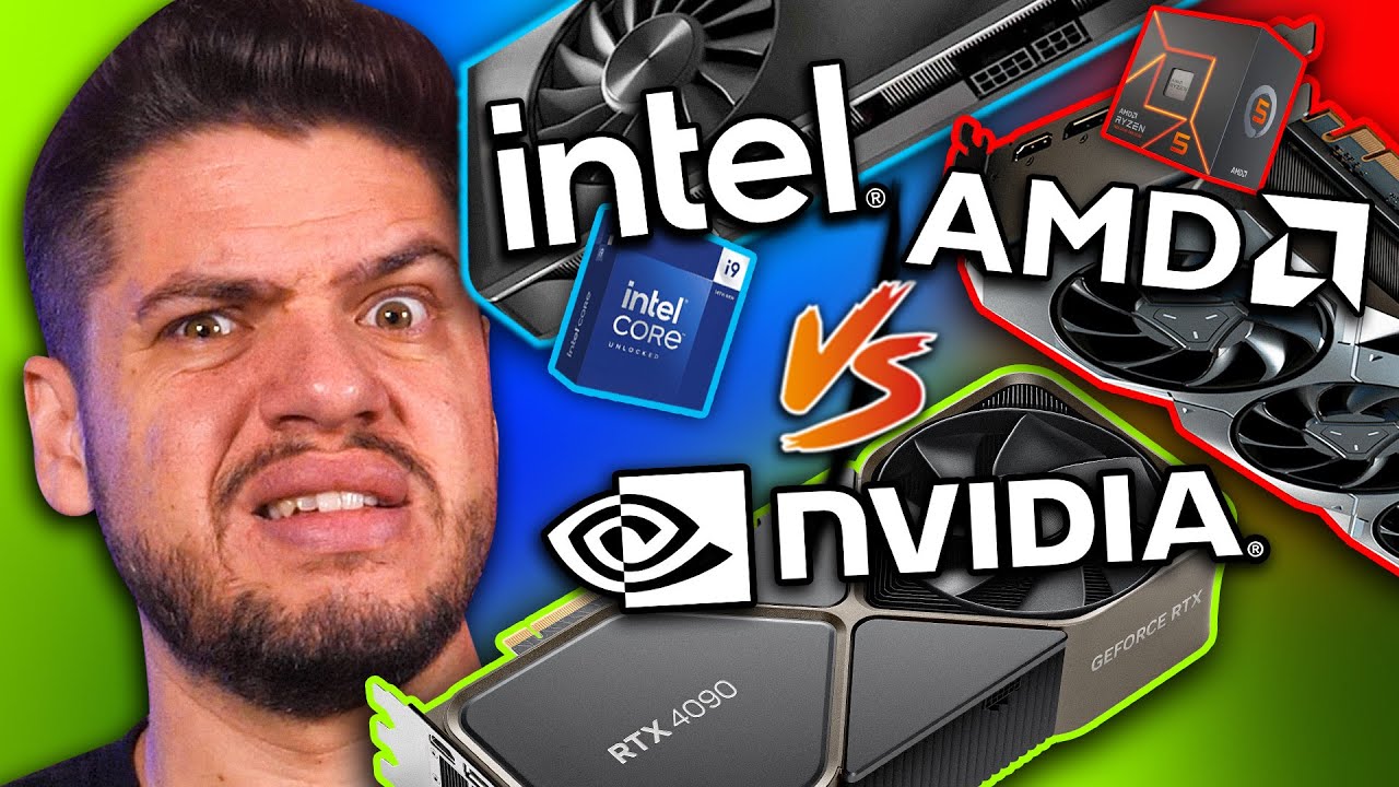 NVIDIA, AMD ou INTEL: QUAL é MELHOR marca de GPU e CPU?