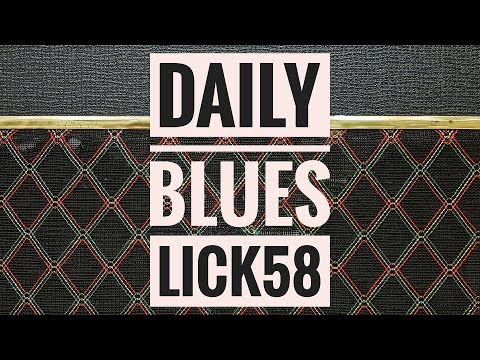 Andy's Lab - Daily Blues Licks #58 - Guitar Lesson