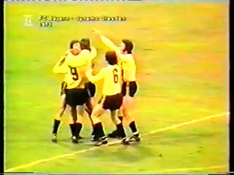 Bayern Monaco - Dinamo Dresda 4-3 - Coppa dei Campioni 1973-74 - ottavi di finale - andata